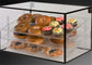 Transparenter Acrylanzeigen-Schaukasten/Acrylbäckerei-Anzeigen-heller Glanz für Supermarkt fournisseur