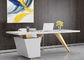 Nordischer Entwurfs-weißer Büro-Möbel-Schreibtisch-multi funktionellpraktisches mit Fächern fournisseur