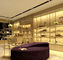 Luxus kundengebundener Ladys-Schuhgeschäft-Anzeigen-Regal-Gondel-Kassierer-Schreibtisch für Marken-Speicher fournisseur
