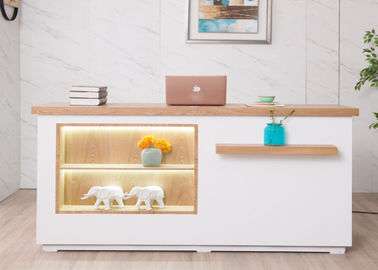 Eleganter weißer Aufnahme-Schreibtisch, multi Funktionslicht des büro-Aufnahme-Schreibtisch-LED fournisseur