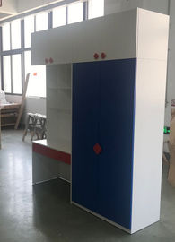 Kundengebundene heißer Verkaufs-Kindergarderoben-Kinderschlafzimmer-Speicher-Garderoben-neuer Entwurfs-hölzerne Wandschrank-Garderobe fournisseur