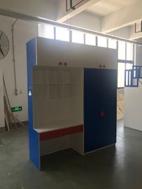 Kundengebundene heißer Verkaufs-Kindergarderoben-Kinderschlafzimmer-Speicher-Garderoben-neuer Entwurfs-hölzerne Wandschrank-Garderobe fournisseur
